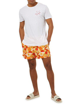 Maui 43 Fruit Print Swim Shorts